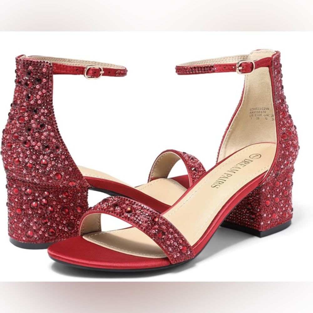 Low Heel/Low Chunk Pump Sandal